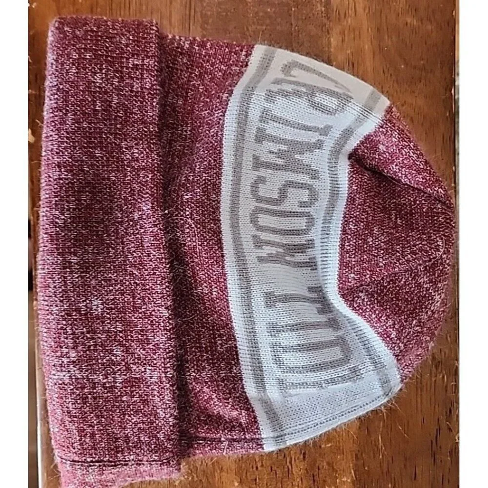 Alabama Crimson Tide New Era Youth Winter Knit Beanie Hat Fleece Lined